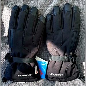 LUKANDAFI Men’s Ski Gloves. NWT